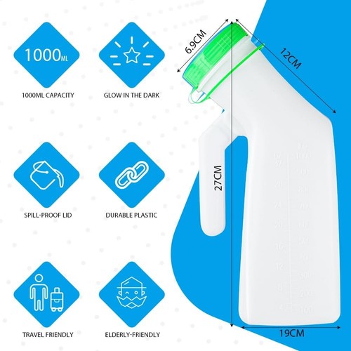 Urinflasche männer 1000ml - urinflasche,