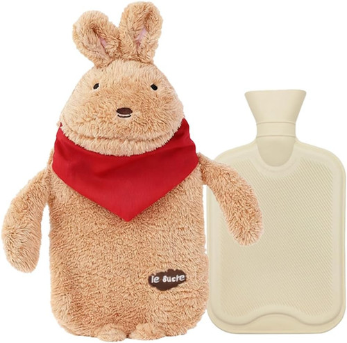 Wärmflasche mit bezug - bezug, tier