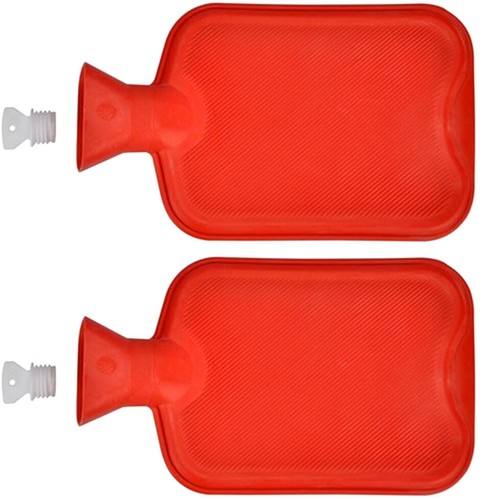 Wärmflasche gummi liter - 2x, 2