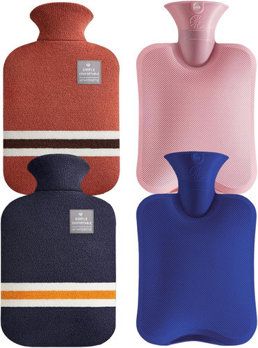 Wärmflasche mit strickbezug - mit,