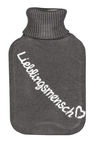 Wärmflasche mit bezug - wärmflasche,